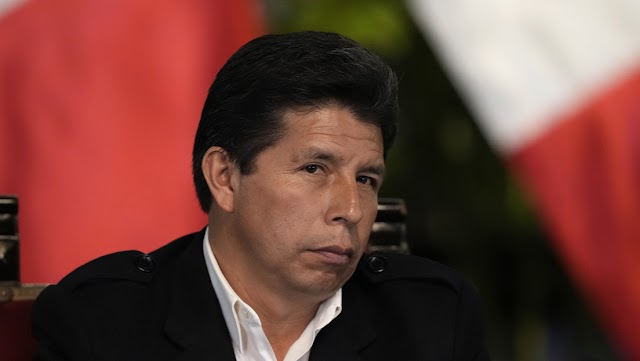 Presidente de Peru  Pedro Castillo disuelve el congreso, gobernara por decreto