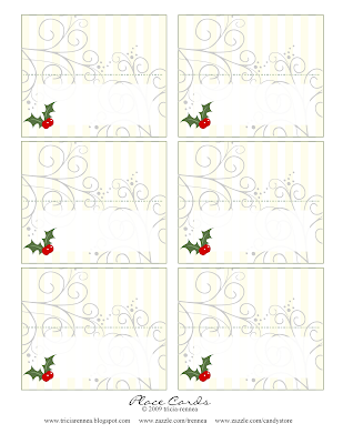 Christmas Card Ideas on Tricia Rennea  Illustrator  Christmas Place Cards And Ideas
