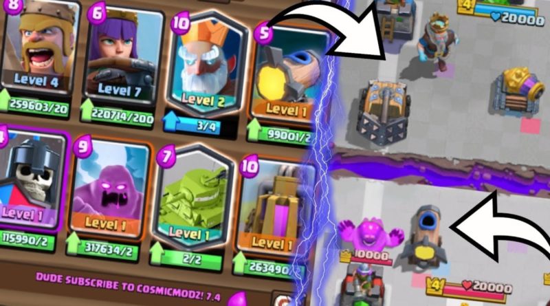 Gaming With Rad Clash Royale Private Server With New Cards