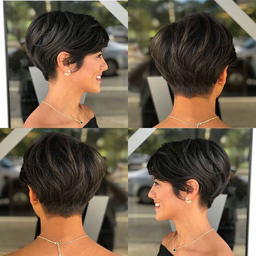 pixie cut for round faces