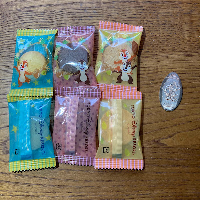 【ディズニーのお土産】TDR　チップとデール「クッキー　紙箱」森永製菓？