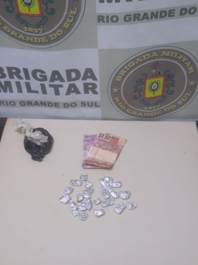 Menor é apreendido por tráfico de drogas na Anair em Cachoeirinha