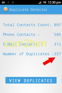 Cara Menghapus Duplikat Kontak Android dengan Duplicate Contact Manager