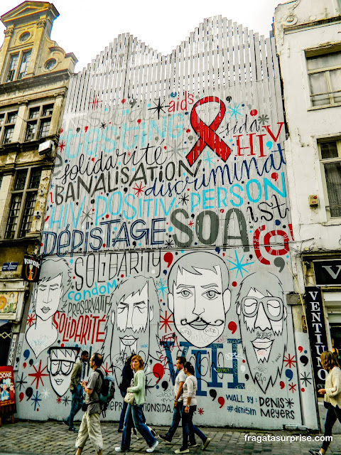 Grafites em Bruxelas