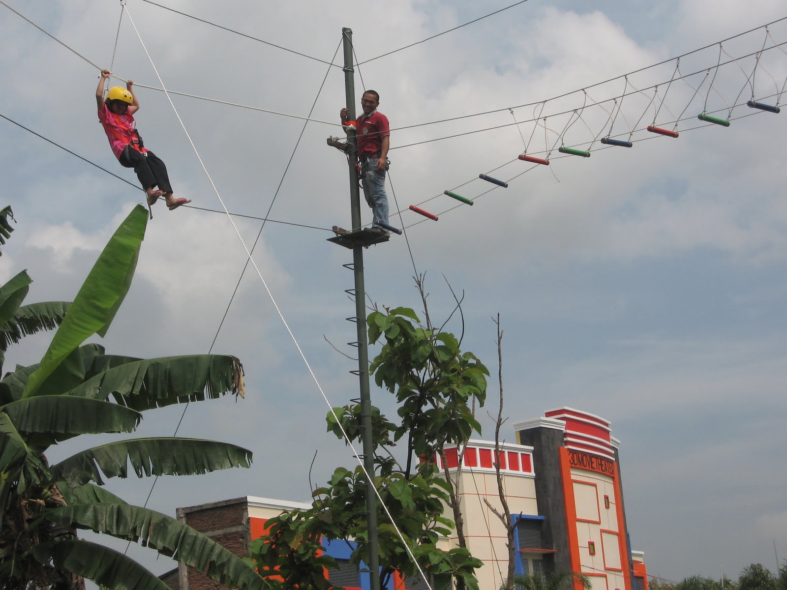 neo adventure Jualan Instalasi Outbound Flying Fox dll 