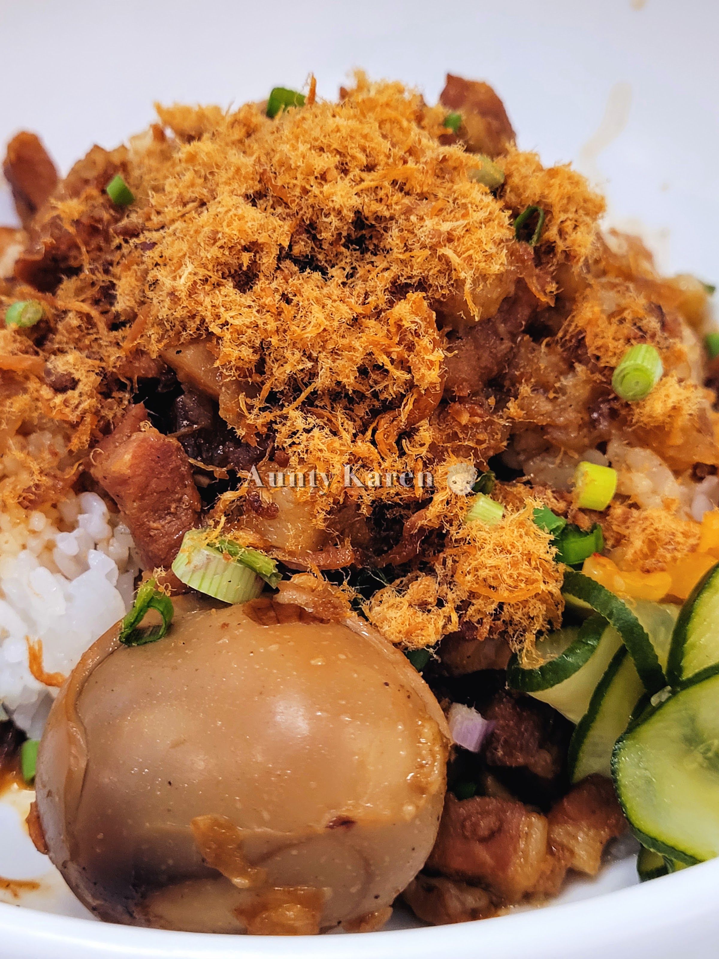 Taiwan Lu Rou Rice from Typhoon Taiwanese Cafe @ i12 Katong Mall