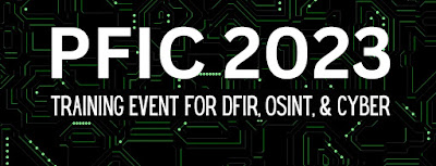 DIGITAL FORENSICS: pfic-conference 2023