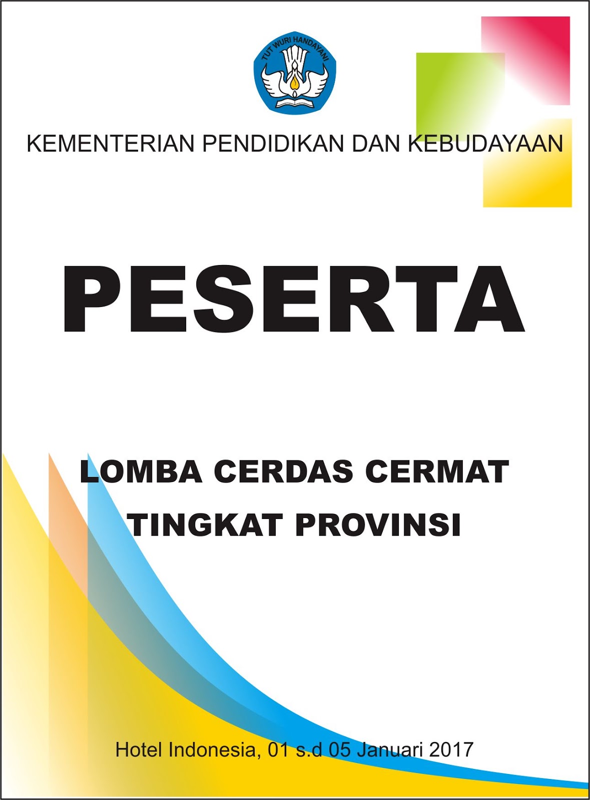 Contoh Ukuran Id Card Panitia - Contoh Kia