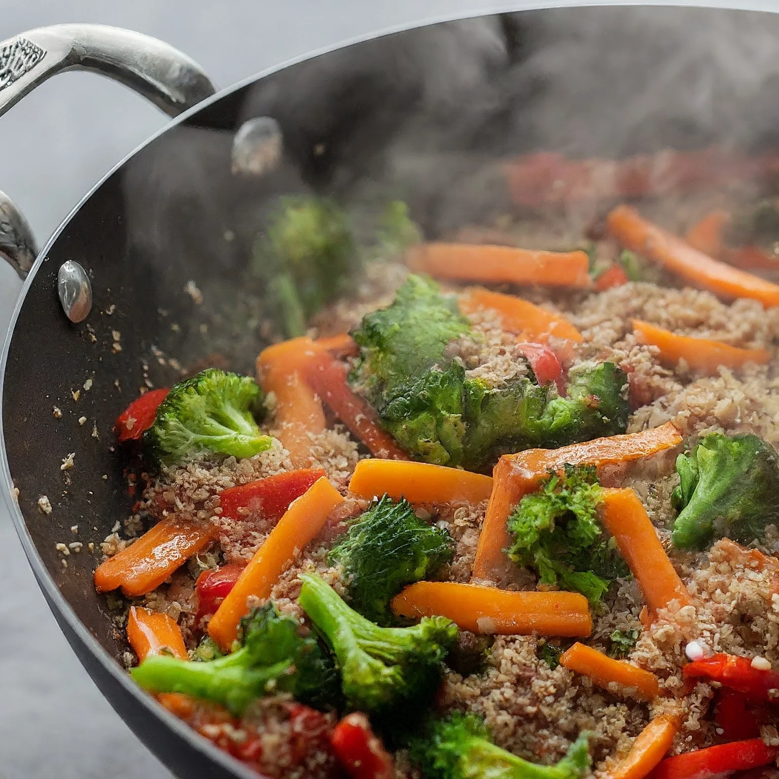 Amaranth Vegetable Stir-Fry