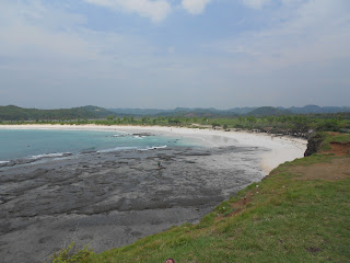 Pantai Tanjung Aan. Lombok.