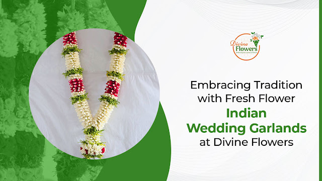Indian Wedding Garlands at Divine FLowers
