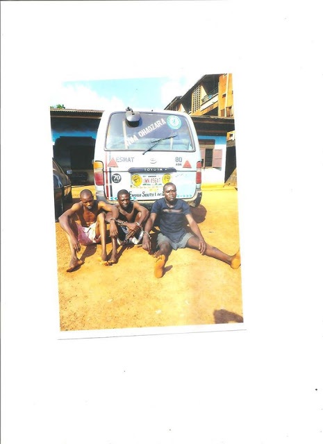 See Photos Of Thieves Arrested For Stealing 150 Chickens In Enugu This Festive Period