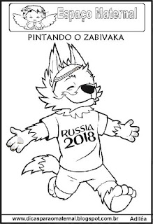 Atividades sobre a copa Zabivaka