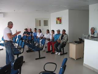 Curso de Primeiros Socorros no Hospital Municipal de Jaqueira pelo Professor Hélio Simões