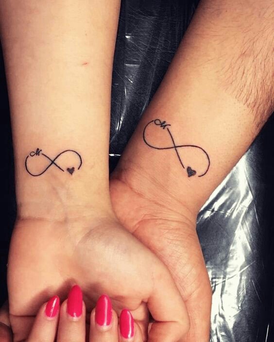 Small Tattoo Design Ideas for Couples Photos