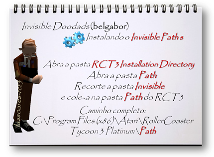 Invisible Doodads Instalando Paths (belgabor) lassoares-rct3