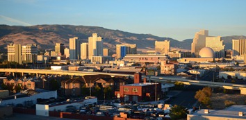 morning view from the Ramada in Reno