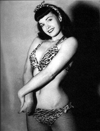 The most famous Pin Up's of 1950 Bettie Page