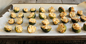 Cheese Stuffed Brussels Sprouts