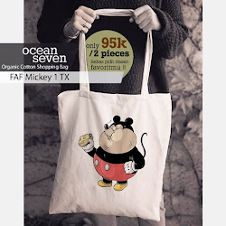 OceanSeven_Shopping Bag_Tas Belanja__Fun Cartoon_FAF Mickey 1 TX