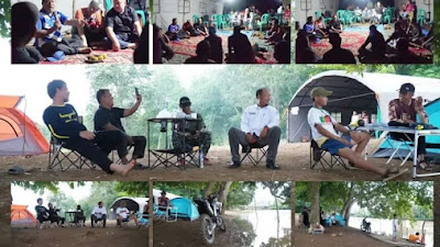 Pemkab Tubaba Uji Coba Spot Wisata Camping Di Tiyuh Gedung Ratu