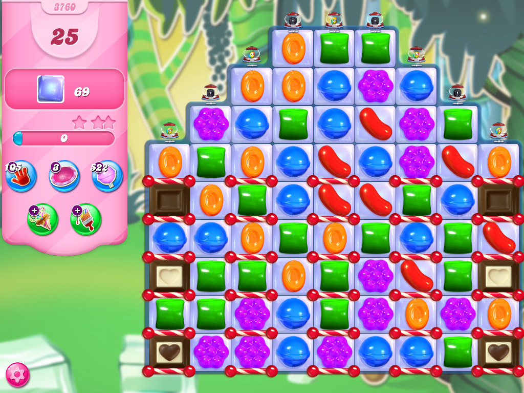 Candy Crush Saga level 3760