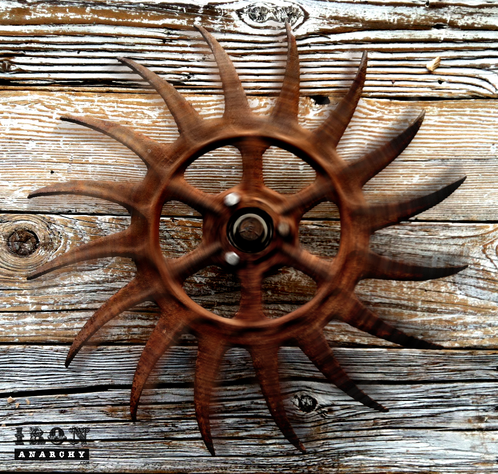 Antique Industrial  Gear Wall Art  Sculpture