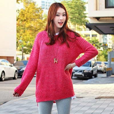 55 Gaya Baju Casual Wanita Style Korea Modern Terbaru 