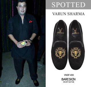 Varun Sharma spotted in bareskin shoes