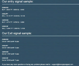 Forex Pips Signal Service