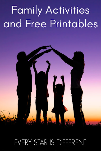 Family Activities and Free Printables