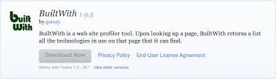 Mozilla Firefox Addons BuiltWith