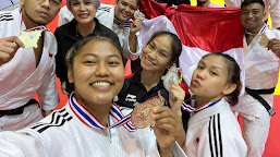    Indonesia Raih Empat  Medali Emas Thailand Internasional Judo Championship 2022