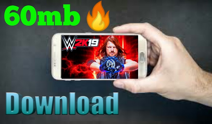 60MB DOWNLOAD WWE 2K19 || ALL ANDROID DEVICES 