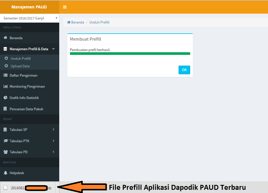 Cara Mendapatkan Prefill Aplikasi Dapodik PAUD 2016 Versi ...