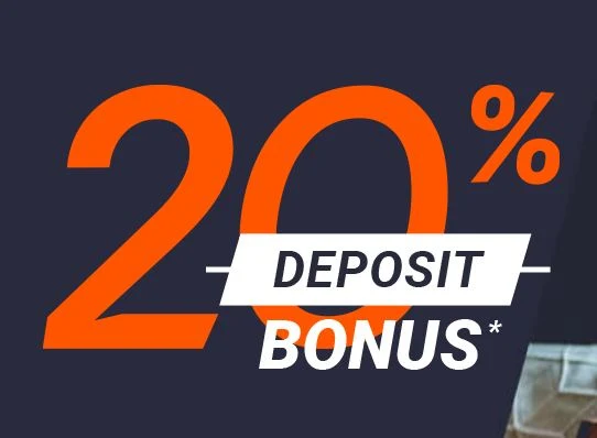 Bonus Deposit GO Markets 20%