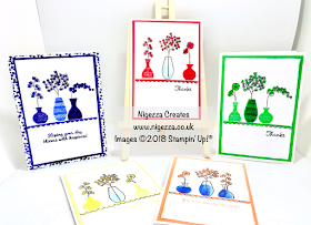 Stampin' Up!® Varied Vases and New In Colours