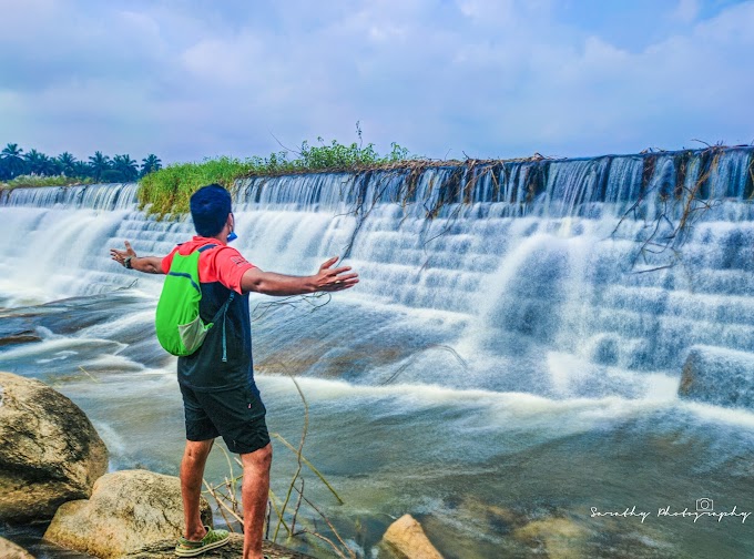The Flowing Dam waterfalls of Kunigal