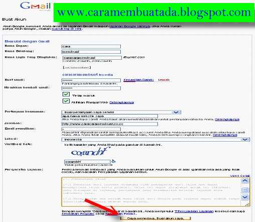 Image Result For Cara Membuat Akun Gmail