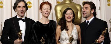 Actores Ganadores del Oscar 2008