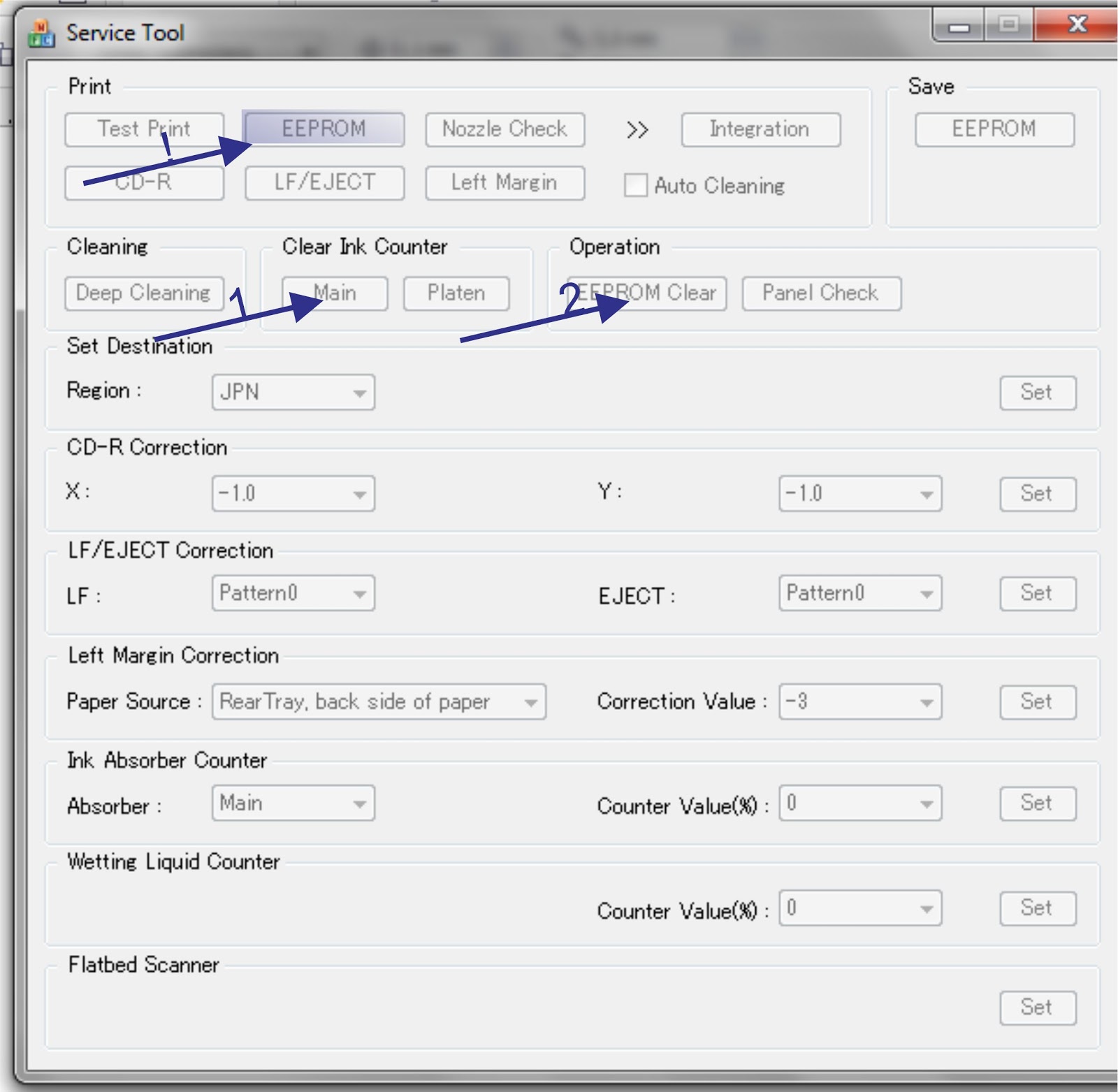 Download Resetter Canon Service Tool V3400 | Home Design Idea