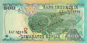 500 Rupiah 1971 (Diponegoro)