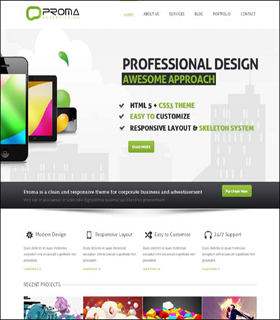 Proma - Responsive Multipurpose Drupal Theme 