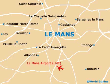 Le Mans is a part of the Pays de la Loire region