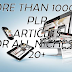 More than 100k plr articles for all niches over 25 niches 