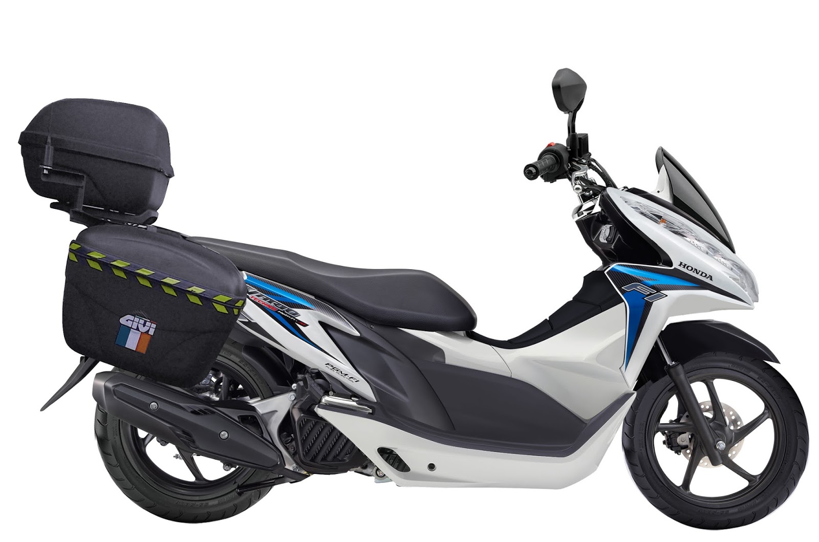 Koleksi Modifikasi Motor Vario  Cbs  125  Warna Hitam  Terbaru 