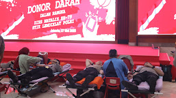 Dies Natalis ke-79: STIK Polri Wujudkan Pengabdian Lewat Kegiatan Donor Darah