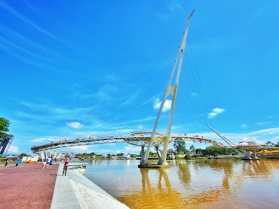 Jembatan Darul Hana Dari Waterfront