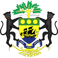 Logo Gambar Lambang Simbol Negara Gabon PNG JPG ukuran 200 px