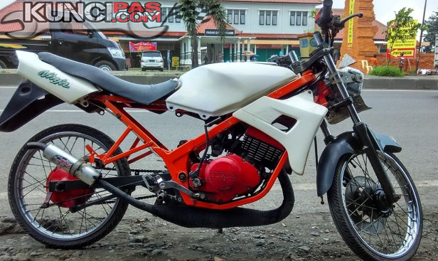 Foto Modif RGR 150 Ban Cacing Terbaru 